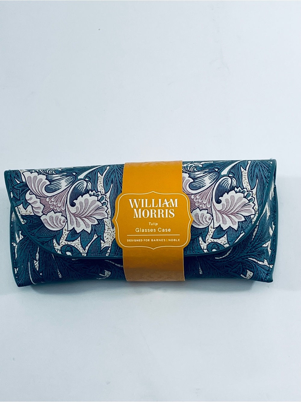 William Morris Tulip Glasses Case - Teal Floral NWT